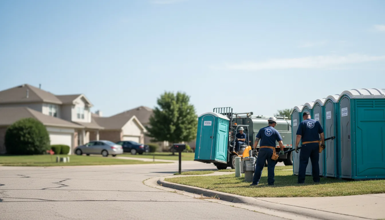 Porta Potty Rental in Schaumburg, IL near me